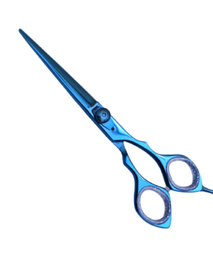 The blue colour, barber scissors J1 410c